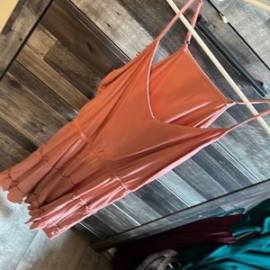 Brand new coral colored dress